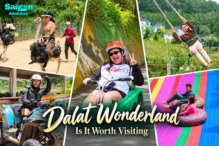 Dalat Wonderland: Is It Worth Visiting in 2026? 2 Experience a different side of Dalat at Wonderland with adventure games, themed attractions and pine-covered hills