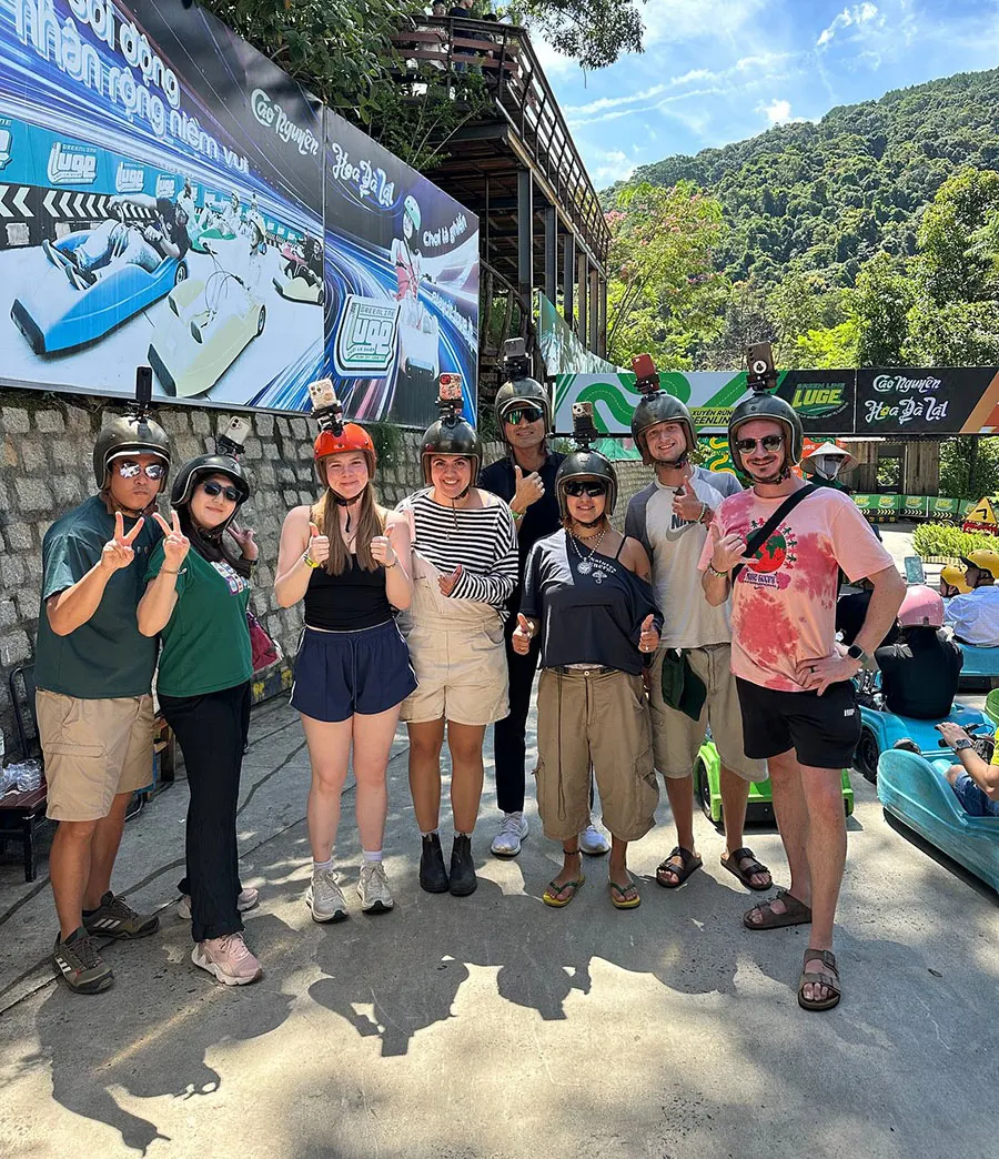 Dalat Wonderland: Is It Worth Visiting in 2026? 1 Visitors experiencing adventure games and outdoor recreation at Dalat Wonderland in Da Lat