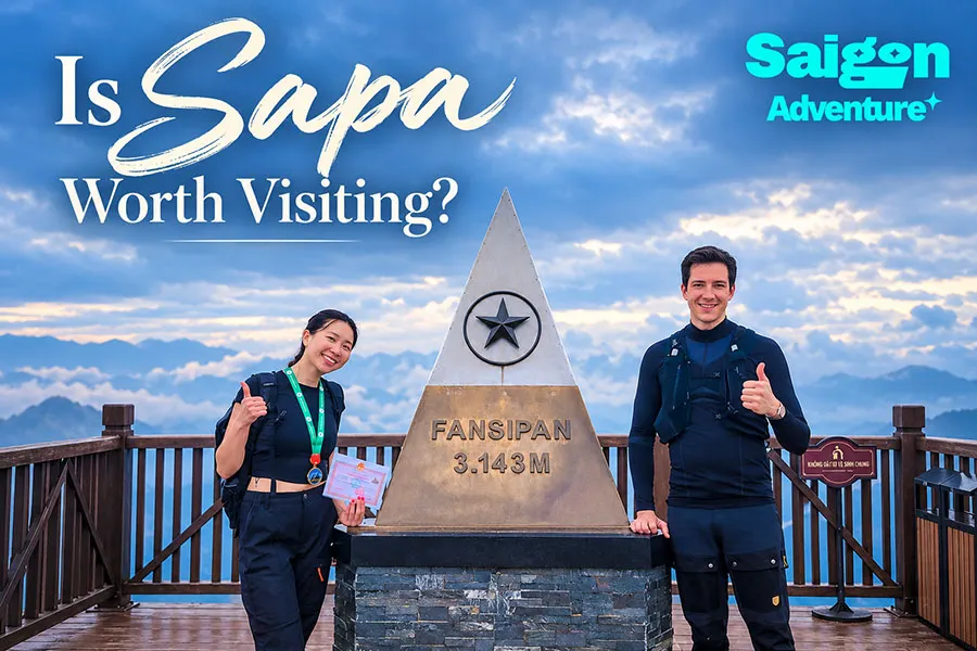 Is Sapa Worth Visiting? An Honest Guide for First-Timers 1 A memorable Sapa travel experience at the iconic Fansipan summit
