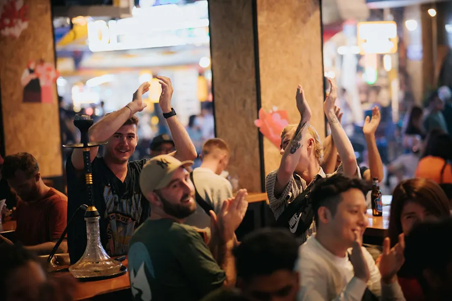 Live music in Ho Chi Minh City: Where to go beyond party bars 3 Guests seated facing the stage during a Saxn’Art Club performance