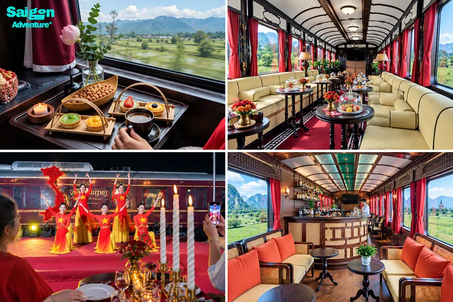 Is a Luxury Train in Vietnam Worth It? An Honest Guide for First-Time Travelers 4 High-end luxury train experience in Vietnam with refined onboard service