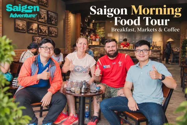 Morning Food Tour in Saigon: Breakfast, Markets and Coffee
