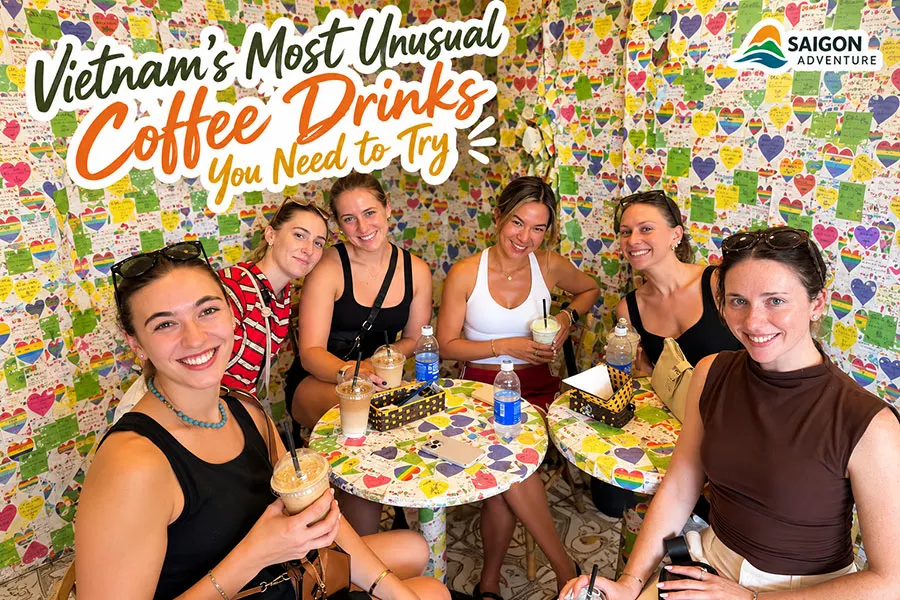 Vietnam's Most Unusual Coffee Drinks You Need to Try 2 Enjoy a taste of Vietnam through its rich, creamy and wonderfully different coffee drinks