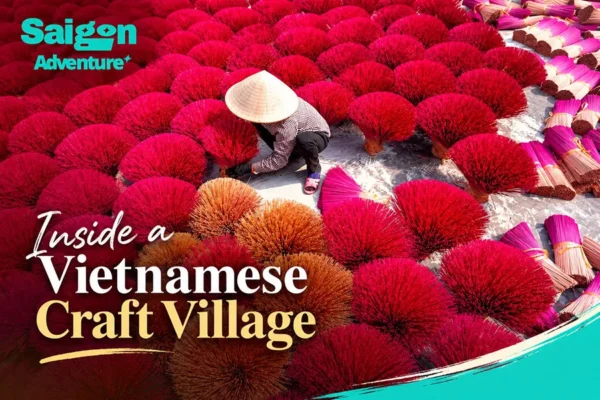 Inside a Vietnamese Craft Village: How Traditional Incense Is Made