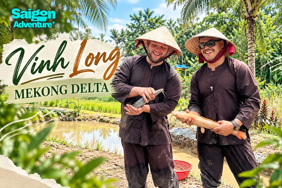 Vinh Long Mekong Delta: Homestays, Cycling and Orchards 1 Enjoy hands-on fishing activities and discover local traditions on a Vinh Long Mekong Delta tour